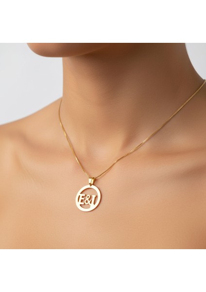 14 Ayar Altın Kolye Ucu E&ı GM11186 1 gr