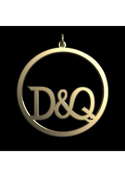 14 Ayar Altın Kolye Ucu D&q GM11031 0.5 gr fırsatları