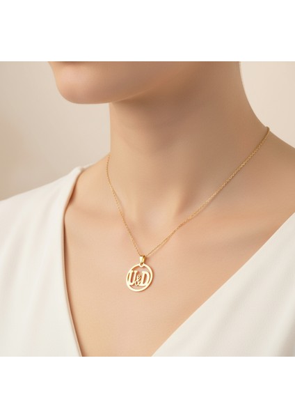 8 Ayar Altın Kolye Ucu D&u GM11087 1 gr