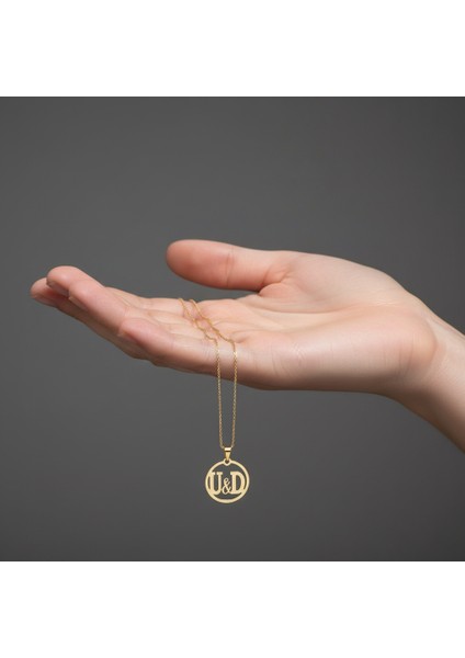 8 Ayar Altın Kolye Ucu D&u GM11087 1 gr fiyatları