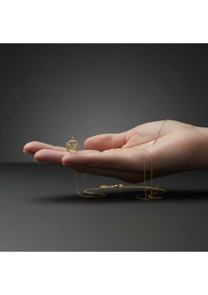 8 Ayar Altın Kolye Ucu D&x GM11105 1 gr fiyatları