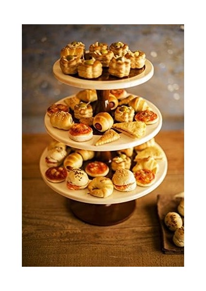 Hula Up Brown Xxl Multiplayer - Xxl 3 Katlı Sunum Tabağı fiyatları