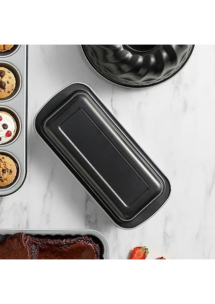 Metal Baton Kek ve Ekmek Kalıbı, Teflon Kaplı Tost Ekmeği Kalıbı, Yapışmaz Yüzey, Dayanıklı ve Çok Yönlü Pişirme Aksesuarı (30 Cm) fiyatları