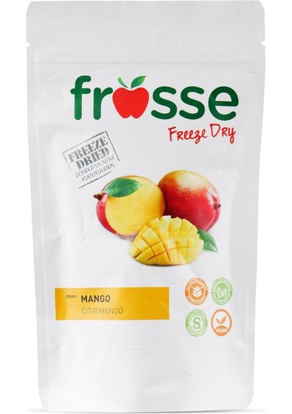 Freeze Dry Kurutulmuş Mango 130 gr
