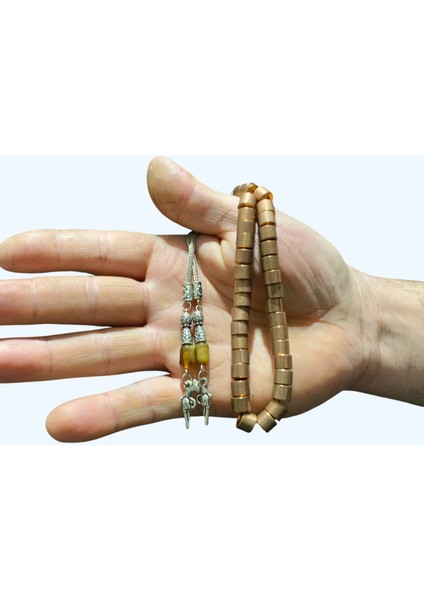 Bakır Tespih Revolver Püsküllü ( 6 Patlar )