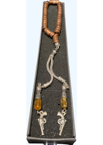 Bakır Tespih Revolver Püsküllü ( 6 Patlar ) fiyatları