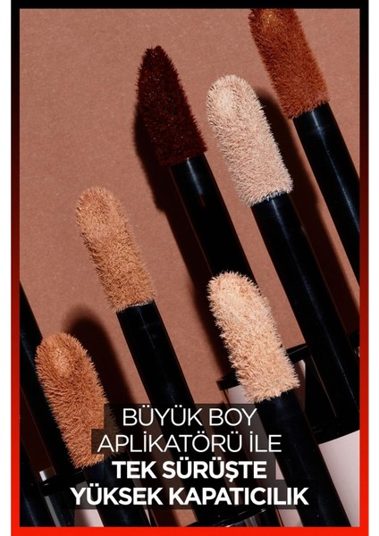 ınfaillible Tüm Yüze Uygulanabilir Kapatıcı 322 Ivory Concealer & L’oréal Paris Infaillable Automatic Jel Göz Kalemi 10 Bright Nude modelleri