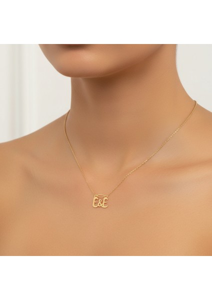 8 Ayar Altın Kolye Ucu E&e GM11142 1 gr