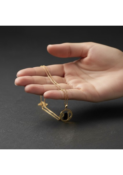 8 Ayar Altın Kolye Ucu D&p GM11020 0.5 gr fiyatları