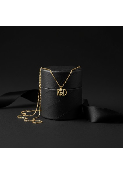 8 Ayar Altın Kolye Ucu D&r GM11041 0.5 gr modelleri