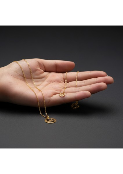 8 Ayar Altın Kolye Ucu D&q GM11035 0.5 gr fiyatları