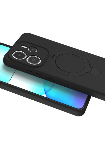 Xiaomi Redmi Note 14 4g Regal Magsafe Standlı Kapak - Siyah fırsatları