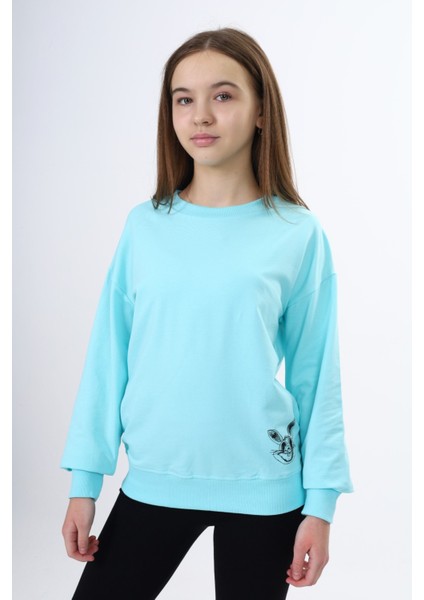 Kız Çocuk Baskılı Sweatshirt fırsatları