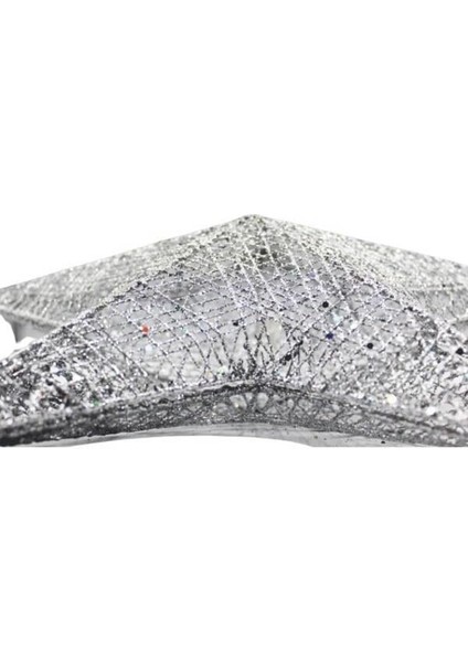 Yılbaşı Tel Yıldız 30CM 3 Boyutlu Gümüş fiyatları