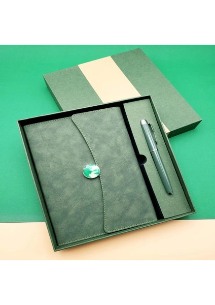 Buğz Kutulu Defter Kalem Set