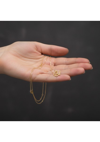 8 Ayar Altın Kolye Ucu E&ı GM11190 1 gr fiyatları