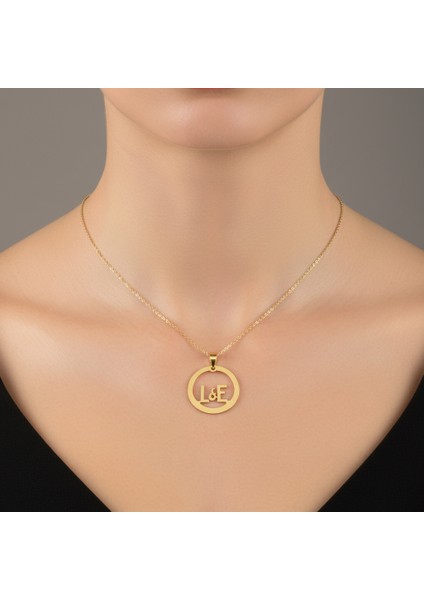 8 Ayar Altın Kolye Ucu E&l GM11219 1 gr