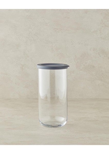 Fresh Safe Cam Kavanoz, Gri, 1000 ml