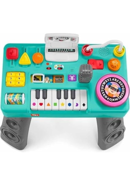Dj Aktivite Masası Eğlen ve Öğren Müzikli Eğitici Oyuncağı Bebek ve Yürüme Çağındaki Çocuk Için Dj Aktivite Masası HRB61 modelleri