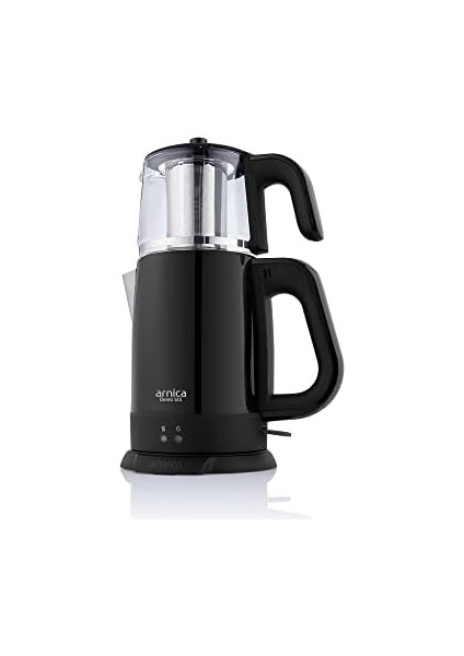 IH33205 Demli Stil Siyah Cam Çay Makinesi modelleri