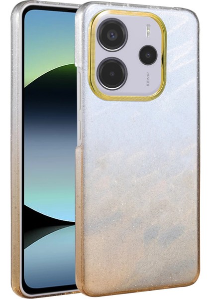 Xiaomi Redmi Note 14 4g Glossy Kapak - Çöl Titanyum