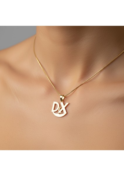 14 Ayar Altın Kolye Ucu D&x GM11123 0.5 gr