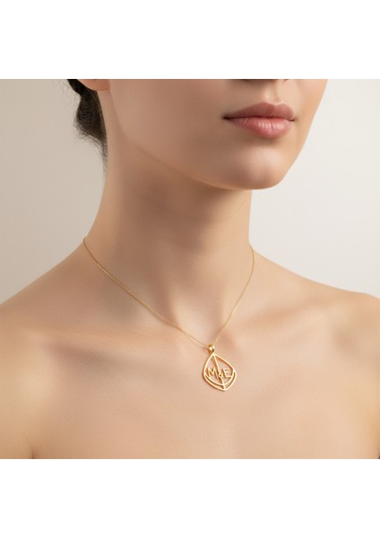 8 Ayar Altın Kolye Ucu E&m GM11230 0.5 gr