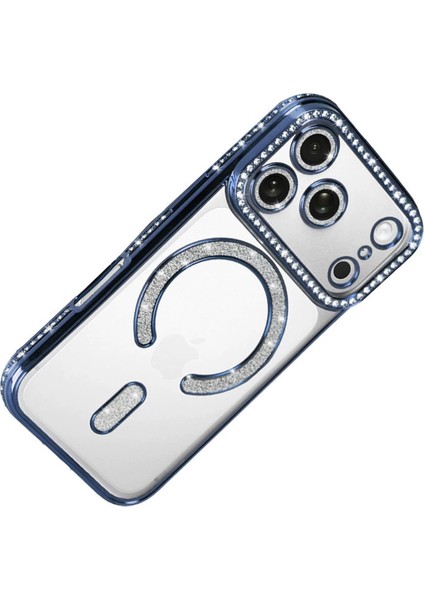 Apple Iphone 17 Pro Joke Simli Magneticsafe Kılıf - Mavi fırsatları