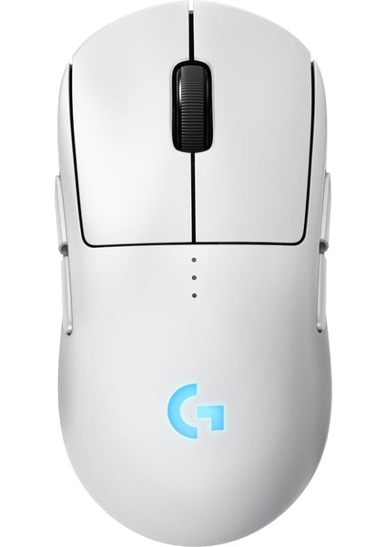 G Pro 2 Lıghtspeed Kablosuz Oyun Mouse'u, Hero 2 32K Dpı Sensör, 500+ Ips, Usb-C Şarj, 4 Özelleştirilebilir Tuş, Sağ ve Sol Elle Kullanıma Uygun, Pc/mac Için, Beyaz