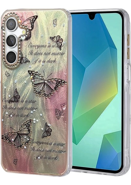 Samsung Galaxy A54 5g Kılıf Blade Aynalı Desenli Kapak - Desen 6