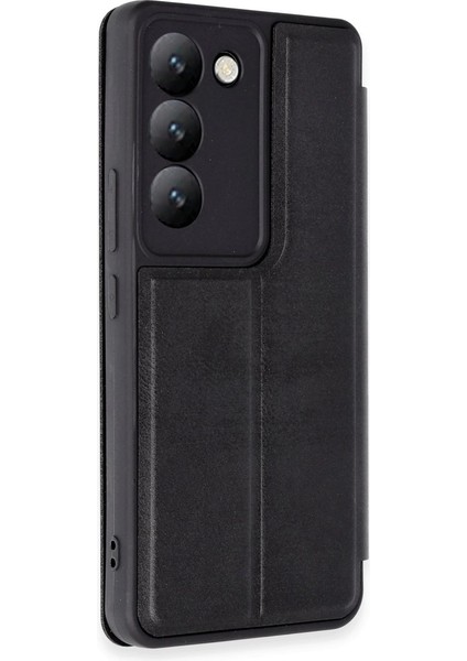 Vivo V30 Lite 4g Kılıf Flip Cover - Siyah fiyatları