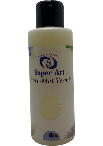 Su Bazlı Vernik Yarı-Mat 100 ml