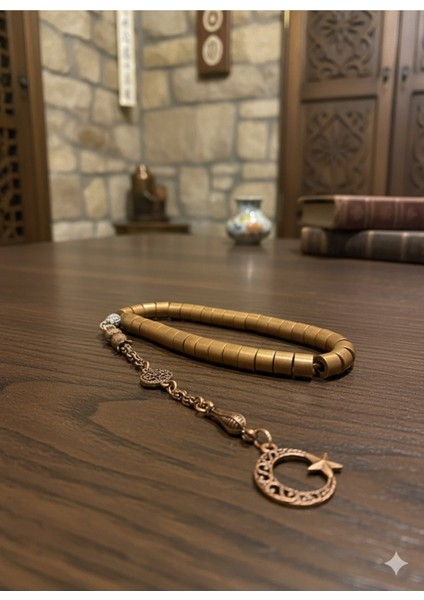 Doğal Bakır Tespih & Bileklik Seti – , Manyetik Güçlü , Türk Bayraklı, Kutulu fiyatları