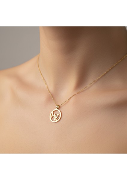 8 Ayar Altın Kolye Ucu E&h GM11173 1 gr