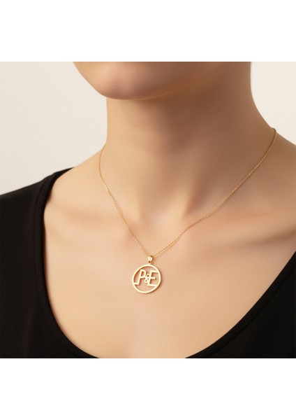 14 Ayar Altın Kolye Ucu E&p GM11274 1 gr