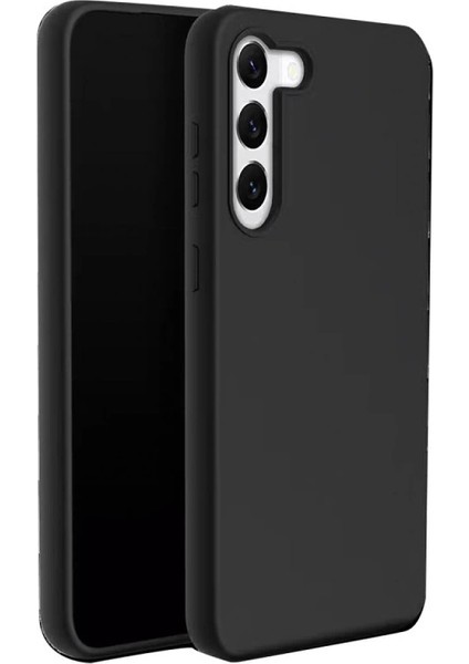 Samsung Galaxy S24 Plus Kılıf First Silikon - Siyah