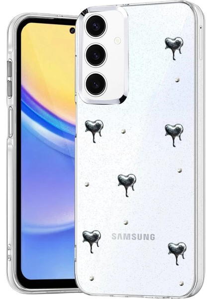 Samsung Galaxy A15 4g Fiyonk Desenli Kapak - Desen 3