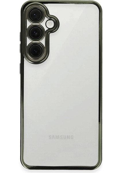 Samsung Galaxy S24 Fe Kılıf Razer Lensli Silikon - Yeşil