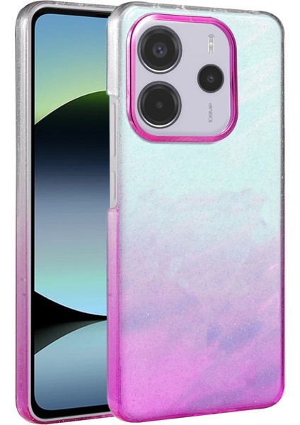 Xiaomi Redmi Note 14 4g Glossy Kapak - Mor