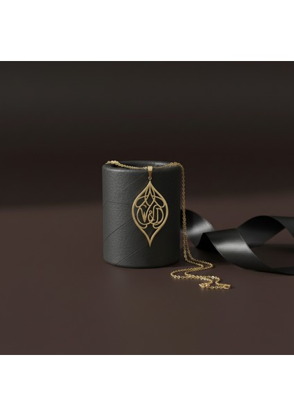 8 Ayar Altın Kolye Ucu D&w GM11096 1 gr modelleri