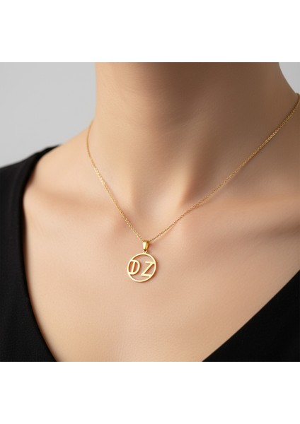 8 Ayar Altın Kolye Ucu D&z GM11132 1 gr