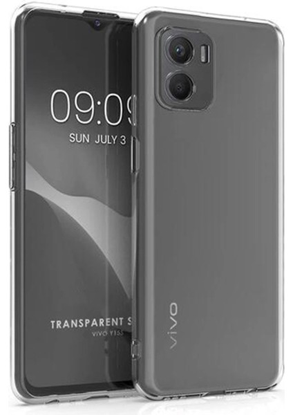 Vivo Y15S Kılıf Lüx Şeffaf Silikon