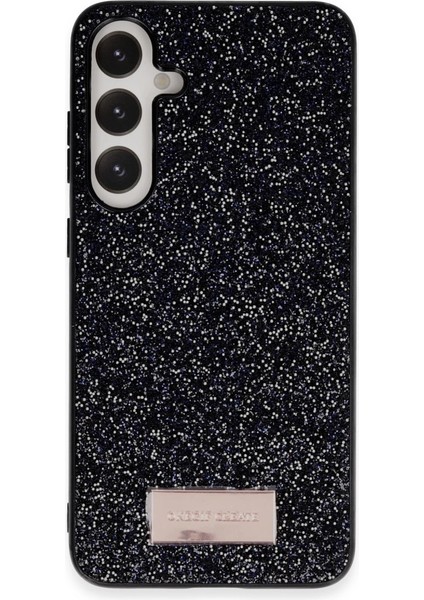 Onegif Samsung Galaxy A55 5g Bright Simli Kapak - Siyah