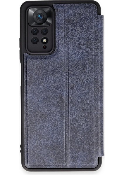 Xiaomi Redmi Note 12 Pro 4g Kılıf Flip Cover - Lacivert