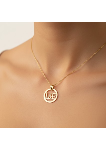 8 Ayar Altın Kolye Ucu E&l GM11212 1 gr