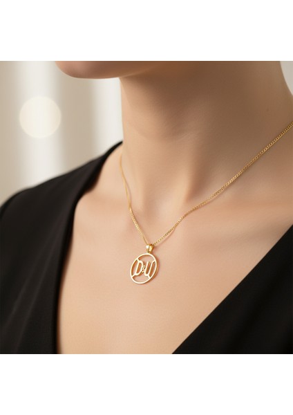 8 Ayar Altın Kolye Ucu D&u GM11085 1 gr