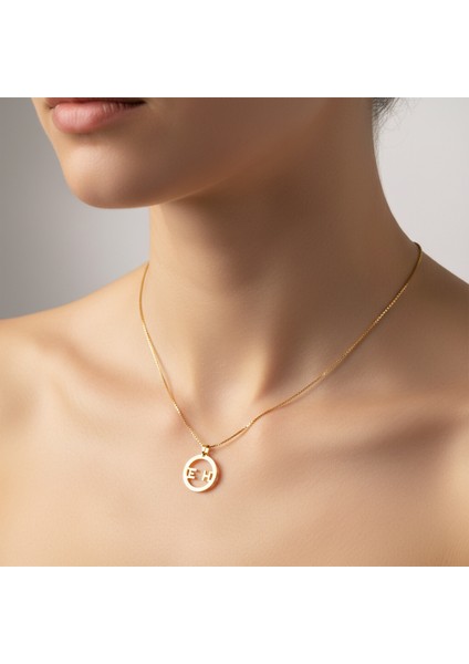 8 Ayar Altın Kolye Ucu E&h GM11183 1 gr