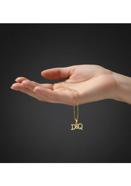 8 Ayar Altın Kolye Ucu D&q GM11026 1 gr fiyatları