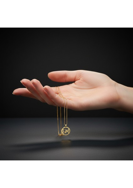 8 Ayar Altın Kolye Ucu E&m GM11234 0.5 gr fiyatları