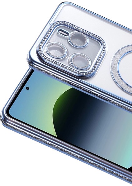 Xiaomi Redmi Note 14 4g Joke Simli Magneticsafe Kılıf - Mavi fiyatları